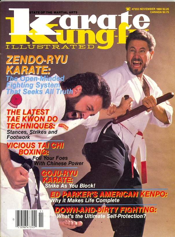 11/86 Karate Kung Fu Illustrated